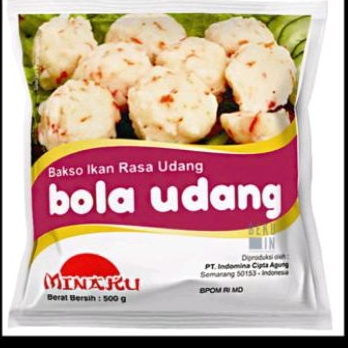 

Minaku Bola Udang 500gr Bogor Frozen