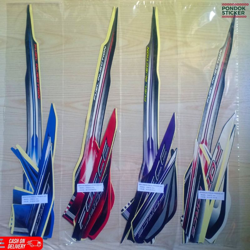 Striping sticker Yamaha FORCE 2013