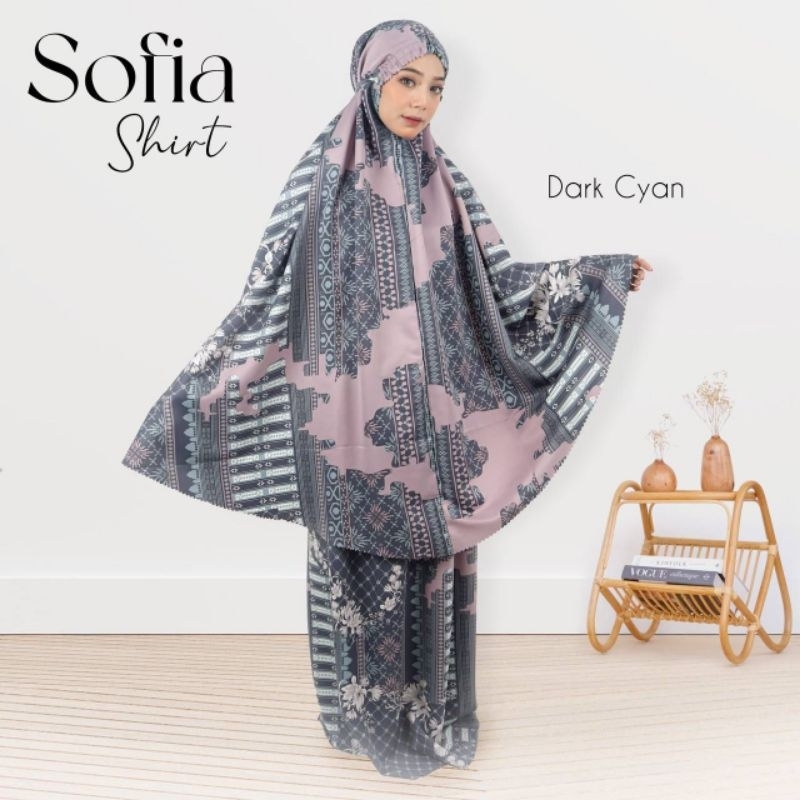 mukena sofia / sofia prayer set / mukena dewasa