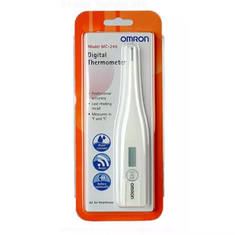 OMRON MC-246 THERMOMETER SUHU BADAN / THERMOMETER KETIAK / TERMOMETER SUHU BADAN THERMOMETER OMRON #AMG