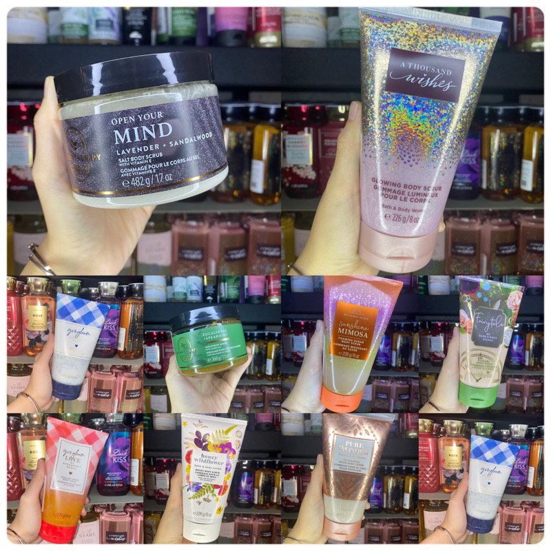 BBW BATH &amp; BODY WORKS BODY SCRUB / BODY SCRUB AROMATHERAPY