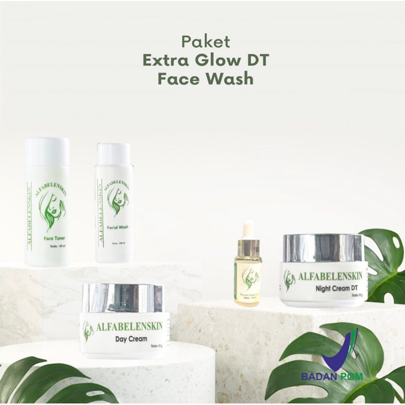 PAKET WAJAH DT BY ALFABELENSKIN | paket pemutih , pencerah & perawatan wajah, kecantikan wanita | Al
