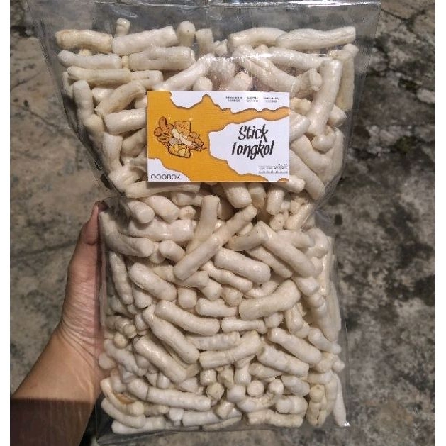 

200gram Stick Tongkol Original Camilan Stik Gurih Makanan Ringan Kerupuk Kemasan Kiloan Qoobox