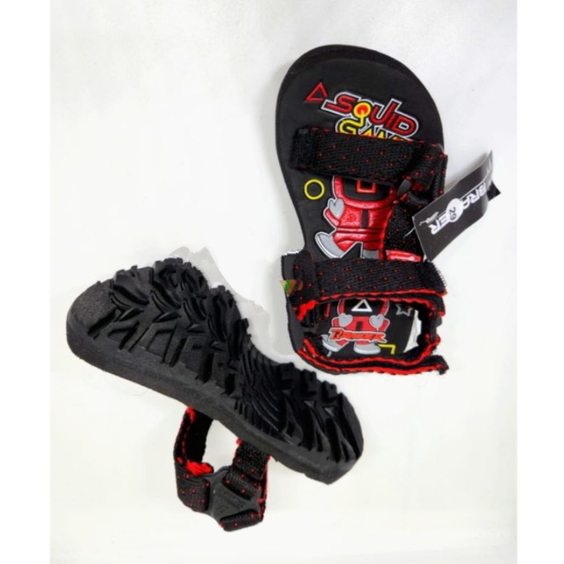 COD- sendal anak laki-laki karakter SQUID GAME