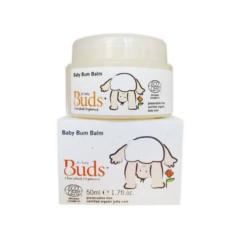 Buds Baby Bum Balm 50ml / Cream Ruam Popok Bayi