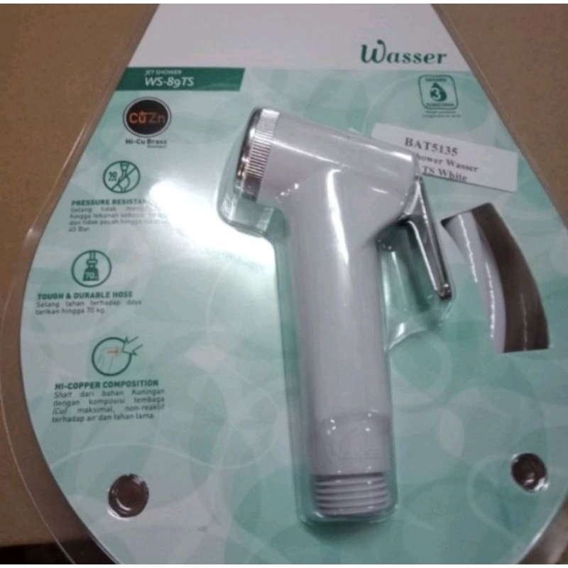 Jet shower wasser WS 88 TS 1 set / Jet shower closet wasser WS 88 TS