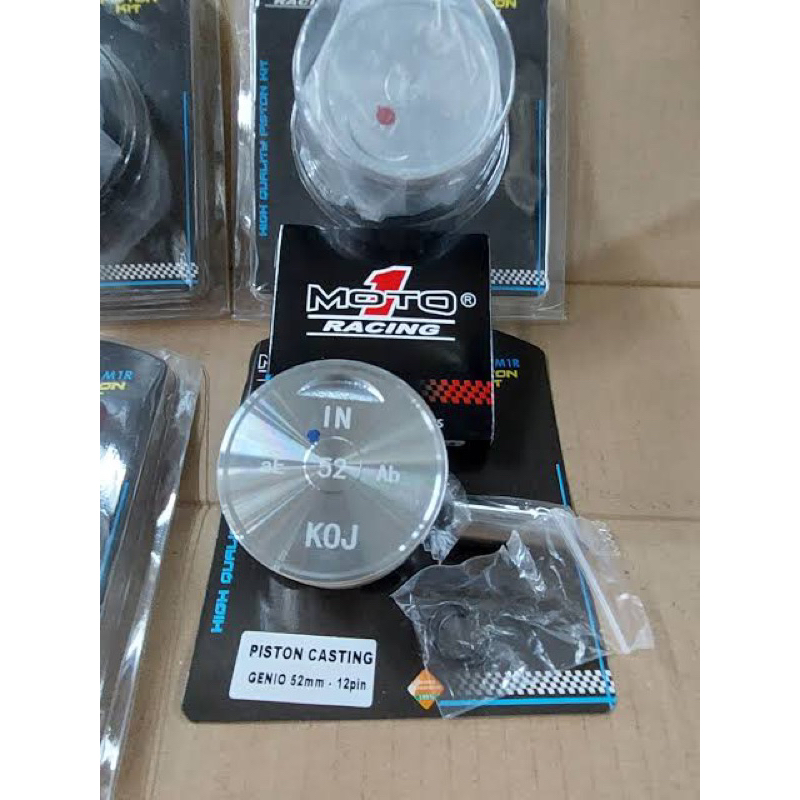 PISTON KIT CASTING MOTO1 PIN 13 CRF 52 MM