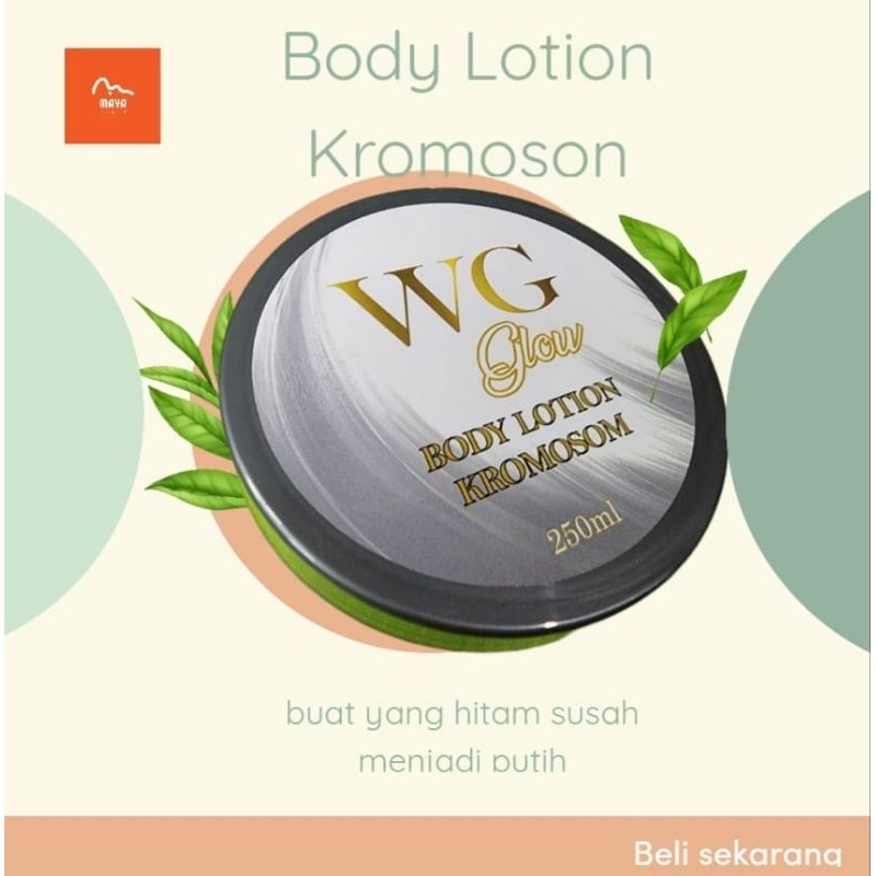 Hb wg kromosom pemutih badan handbody collagen whitening dosis tinggi goldwawan