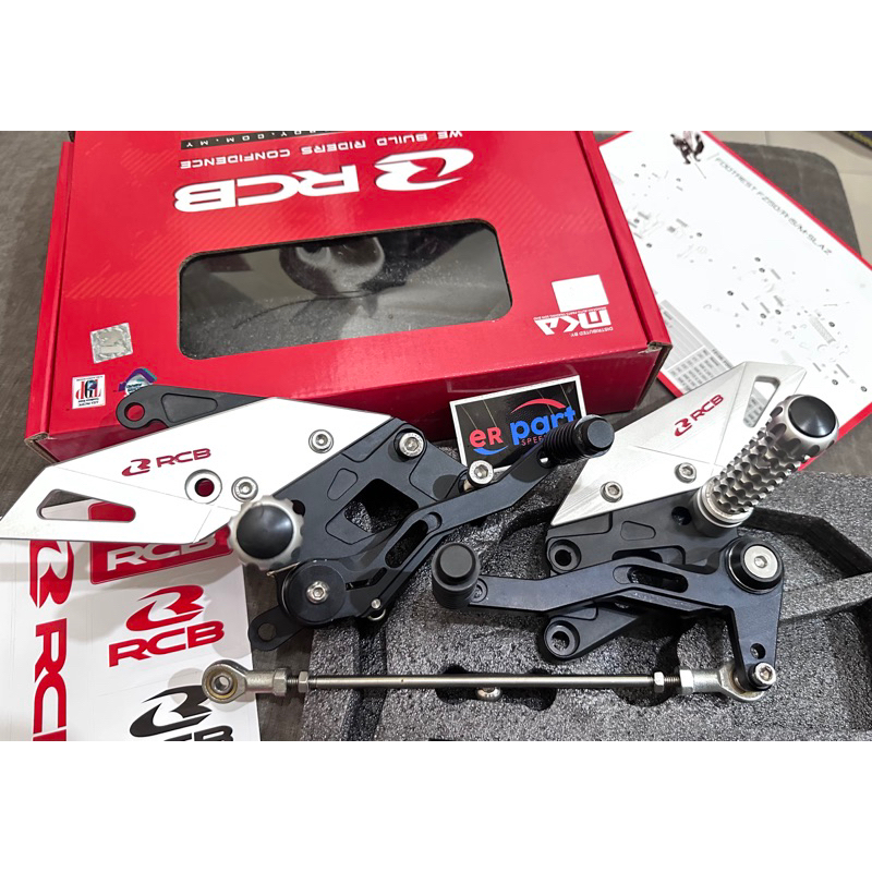 Foot rest step underbone rcb s1 single r15 vixion Xabre racing boy