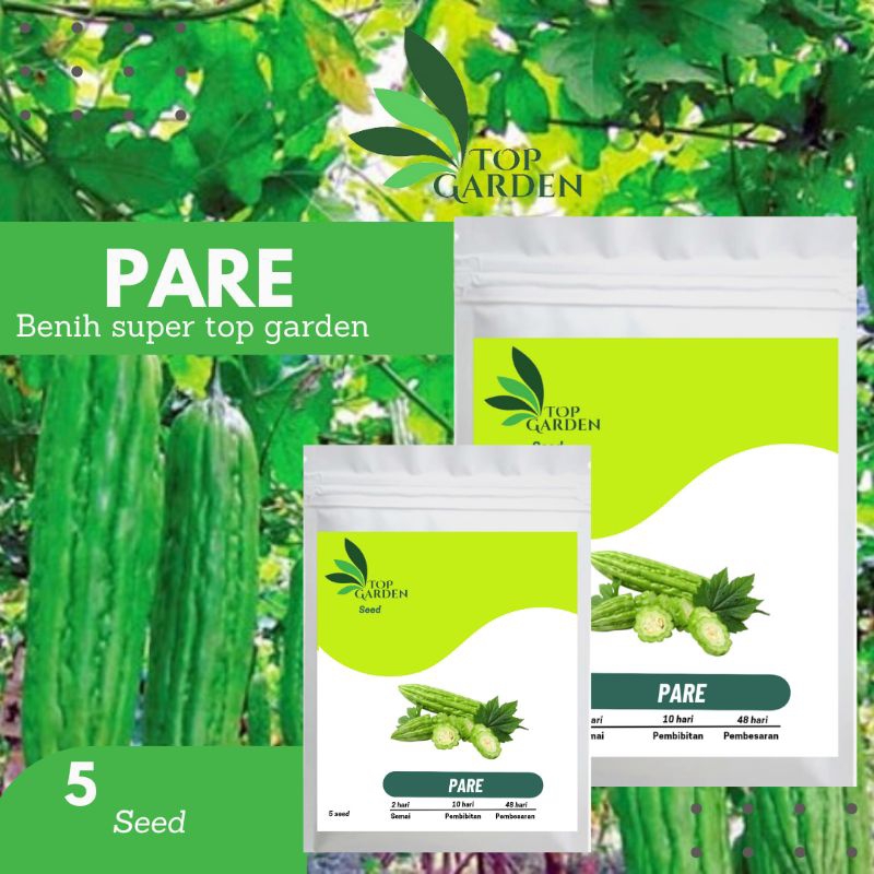 TOP GARDEN SAYURAN PARE BIBIT BENIH PARE