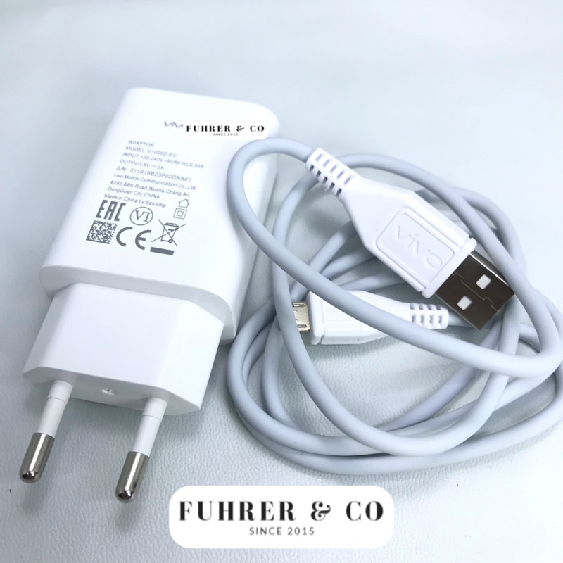 Charger Vivo V5 X7 Y53 Original Quick Charging 2A 9V Original