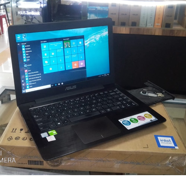 LAPTOP SECOND ASUS GAMING DESAIN PROGRAMER A456U INTEL CORE i5  RAM 8GB VGA 2GB SIAP PAKAI