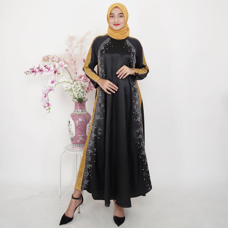 Gamis abaya arab bahan marbella