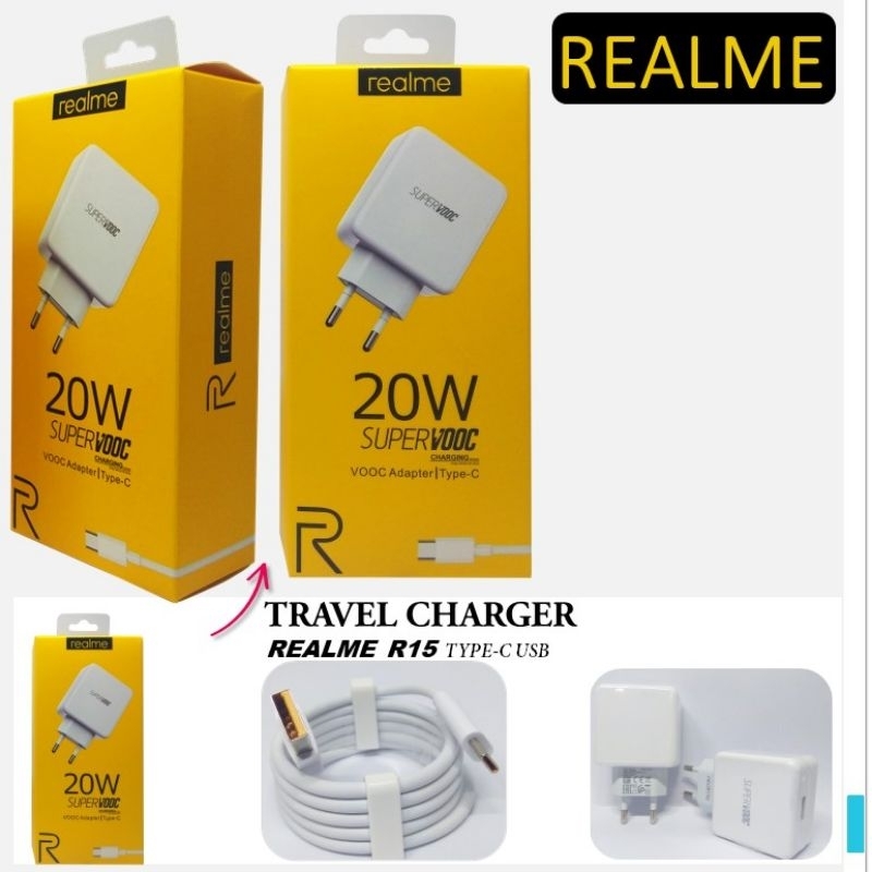 Charger Realme 20W Super Fast Charging ♧