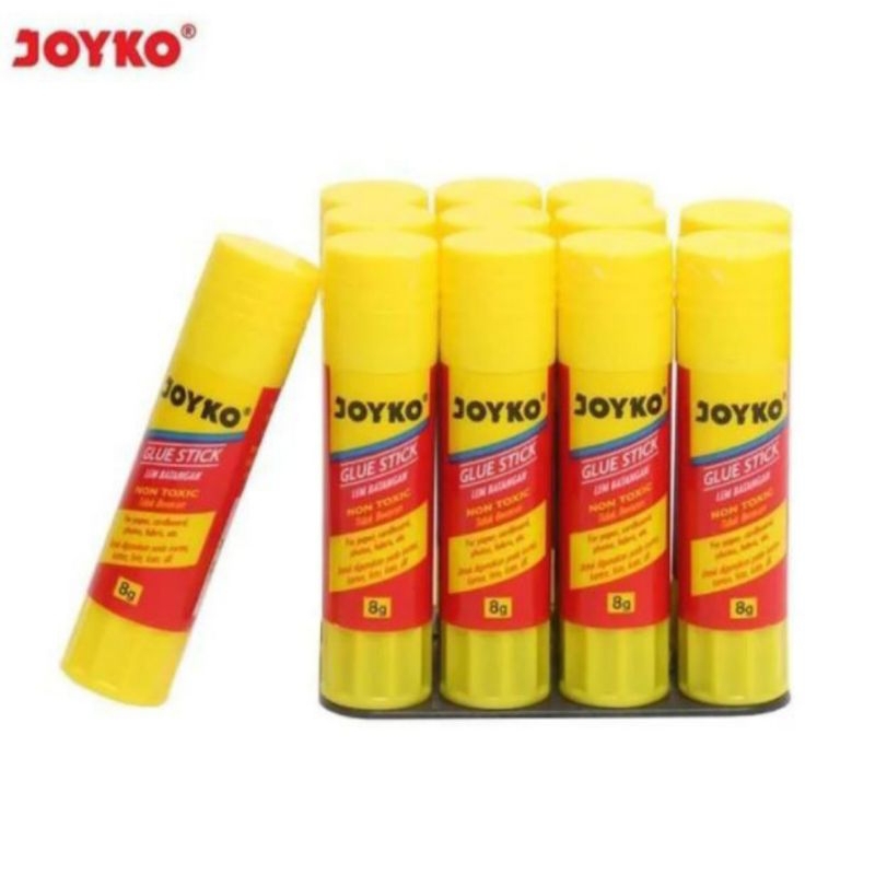 

Lem Glue Stick Joyko 8 grm ( Lusin )