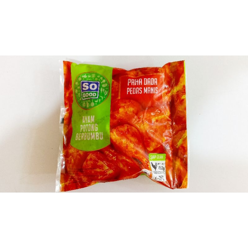 

So Good ayam bumbu pedas manis 450gr