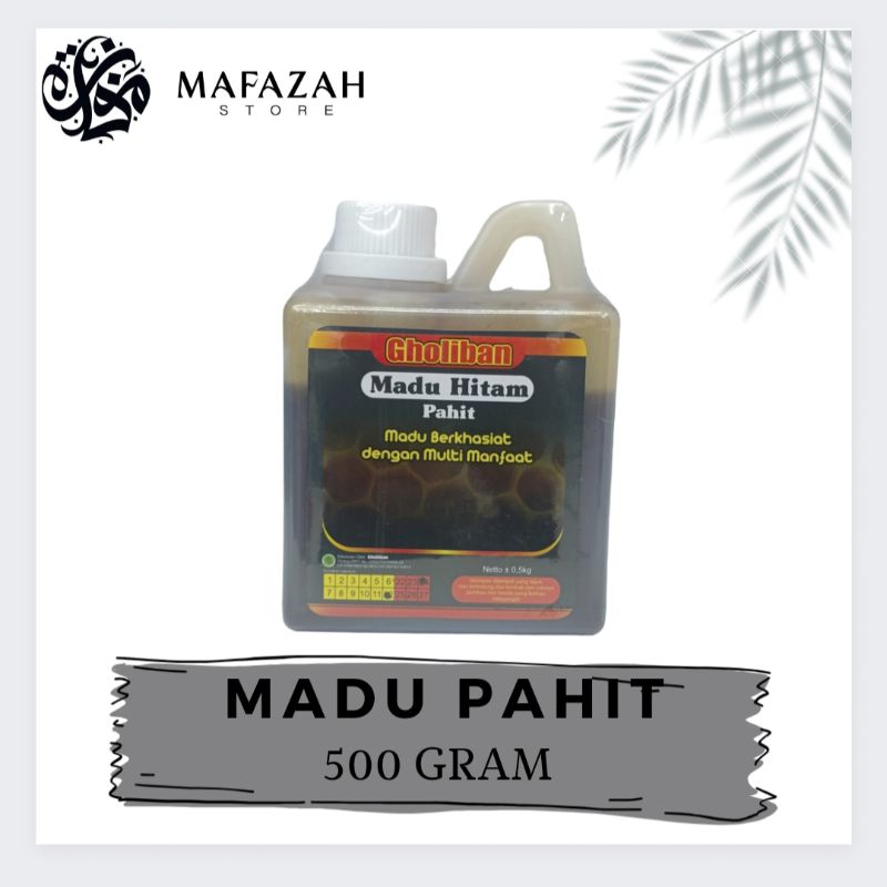 

madu hitam hutan gholiban 500g 1kg