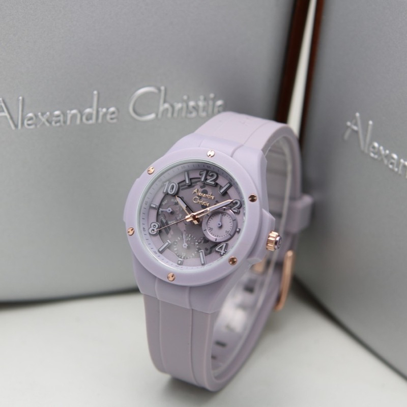 Jam tangan Alexandre Christie AC 2A02 wanita original