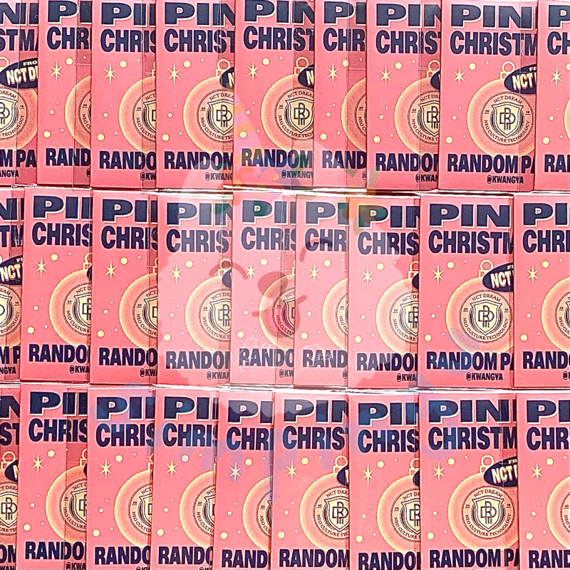 random pack pink christmas merchandise