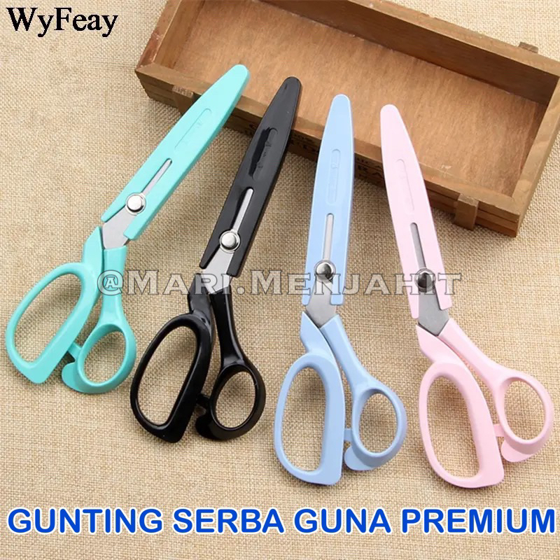 

Gunting Potong Bahan Kain De Xian K31 - K30 High Quality
