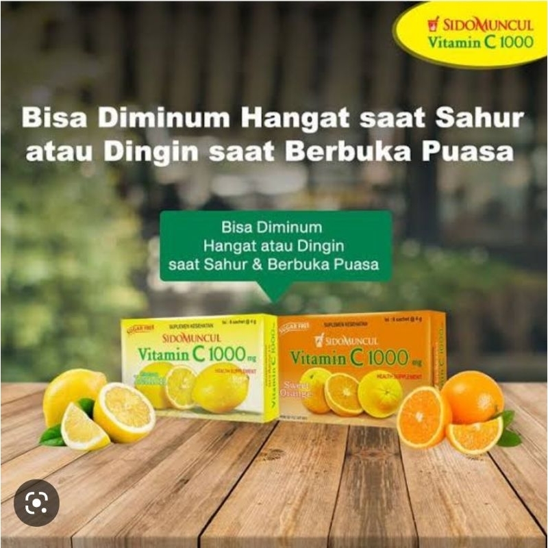 

SIDOMUNCUL VITAMIN C-1000 6×4gr