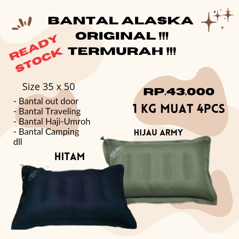 Bantal ALASKA TIUP ORIGINAL
