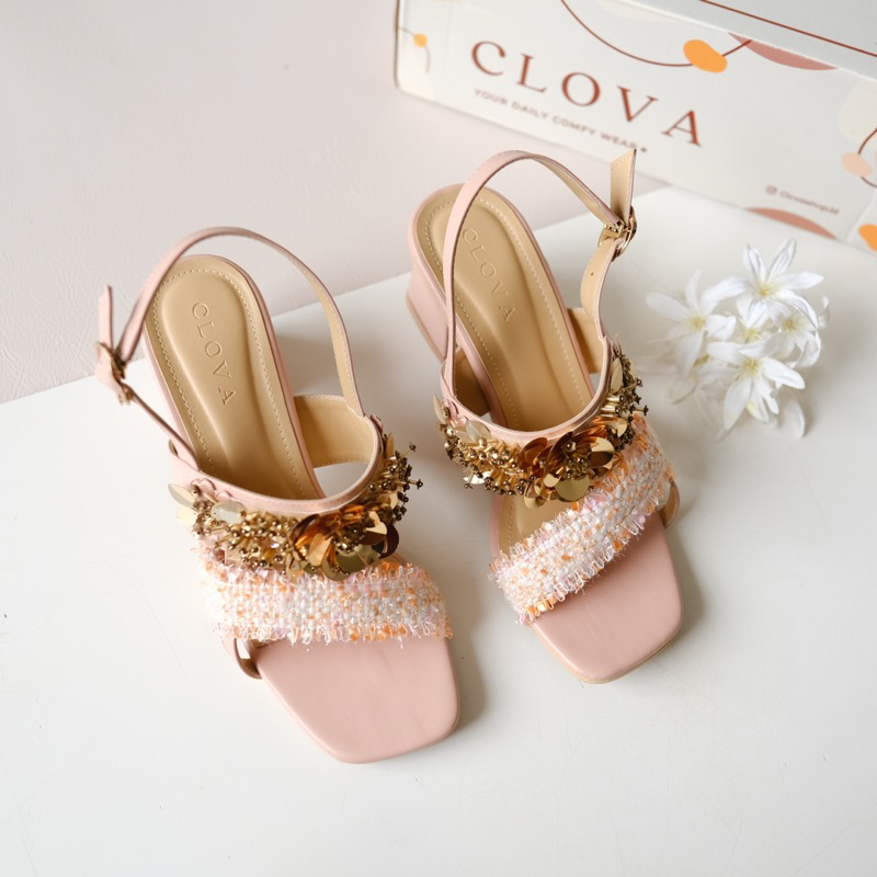 Cleosa Heels / MD 09 / HEELS WANITA TERBARU