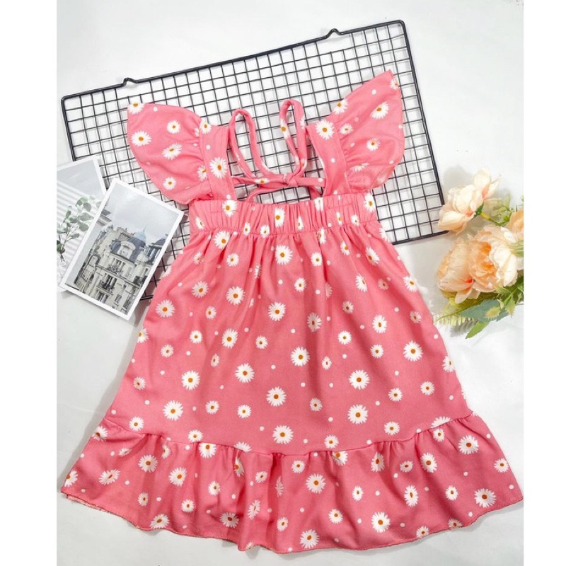 Dress Anak Syabela Daisy Anak Perempuan 1-3 Tahun