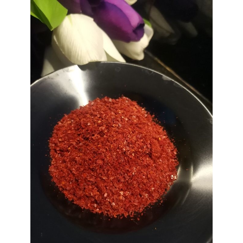 

cabe bubuk kasar / Gochugaru halal MUI / bubuk cabe cabai / chili Powder Korea