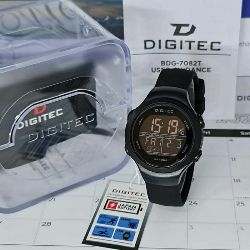 DG 7082 ORIGINAL WATERPROOF TERBARU JAM TANGAN PRIA WANITA BISA COD