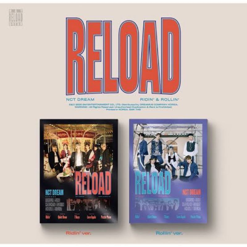 reload album NCT dream