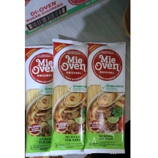 

Mie oven mayora kuah iga sapi