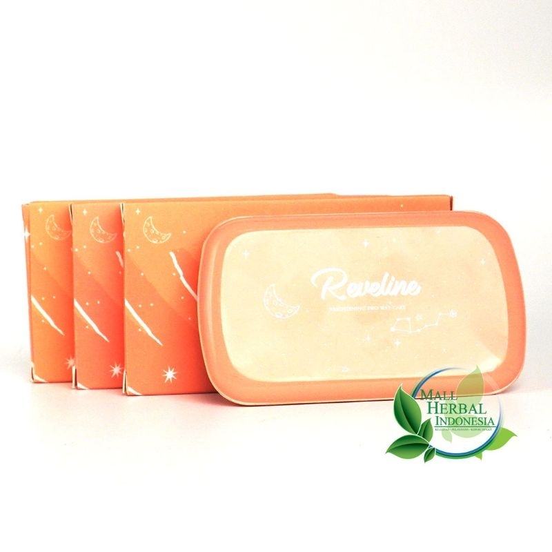 Reveline Brightening Two Way Cake - Bedak Padat Reveline