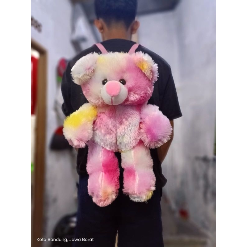 tas boneka tedyber/beuang bulu. tasransel/gendong .anak/dewasa