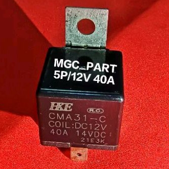 Relay MOBIL 5P/12VDC HKE 40A CMA31-C