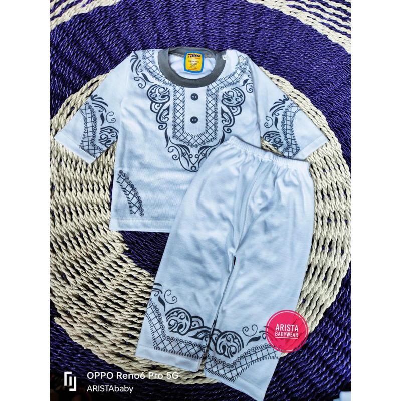 OKTAbaby - setelan baju Koko anak usia 3-24bln