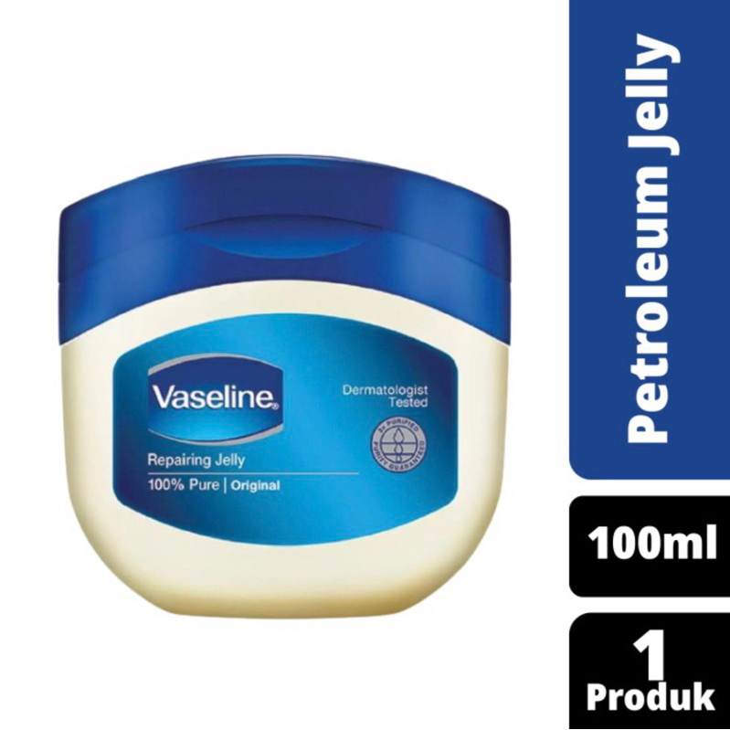 Vaseline petroleum pure repairing jelly original 100 ml
