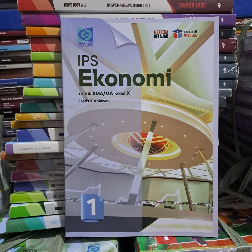 BUKU BEKAS GRAFINDO - IPS EKONOMI KELAS 1 SMA KURIKULUM MERDEKA