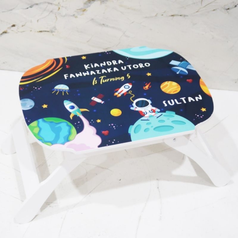 MEJA LIPAT STD Meja Belajar Anak Sekolah MEJA LIPAT KAYU PORTABLE CUSTOM