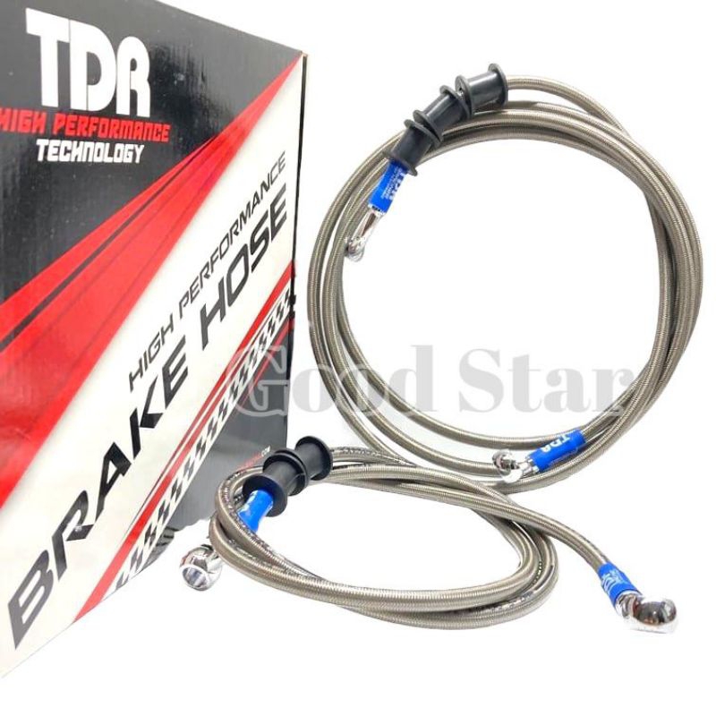 Selang Rem TDR 1set Depan&amp;Belakang Nmax Non ABS Original TDR