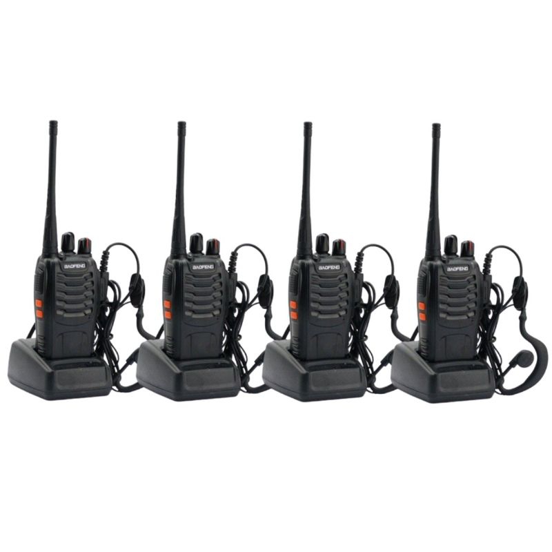 Paket 4 Unit Walkie Talkie  Baofeng 888s  BF 888S