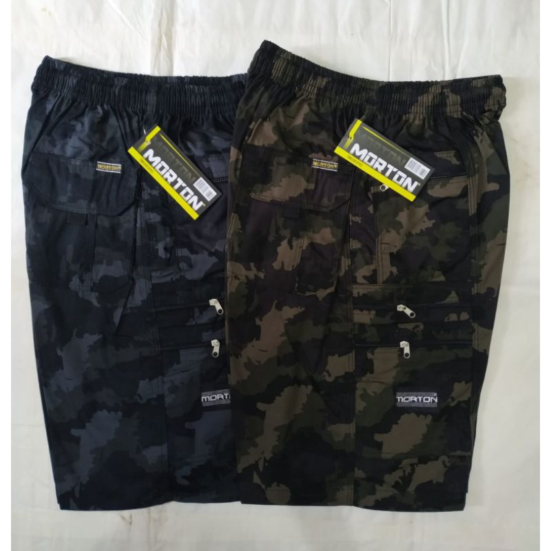 morton celana pendek  loreng panjang celana 55 cm
