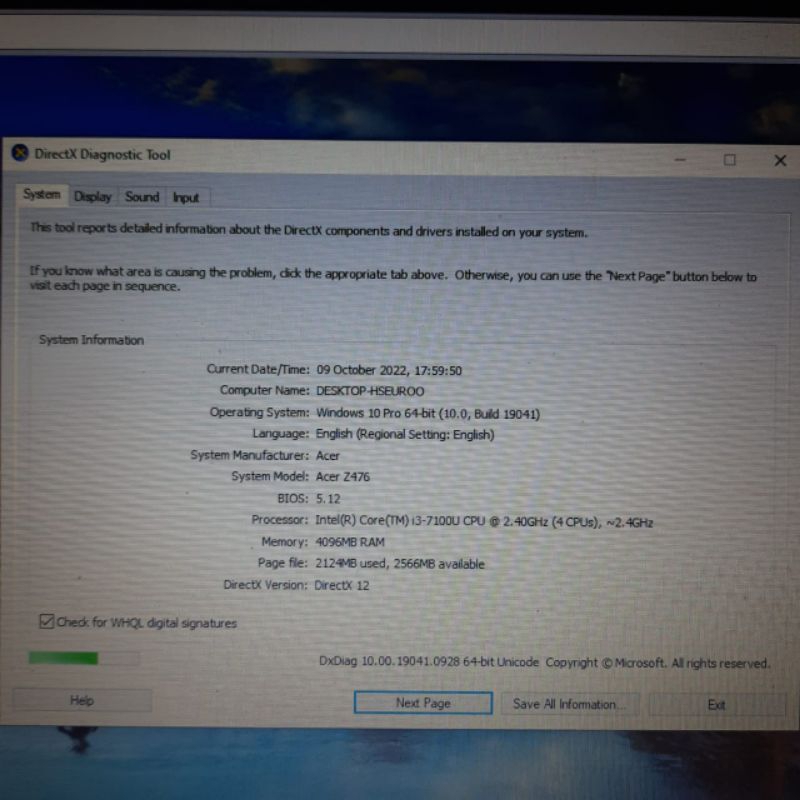 Laptop Acer One 14 Z476 Core i3-7130U Gen 7Th Ram 4Gb/500Gb HD graphic 620 Windows 10 Desain slim