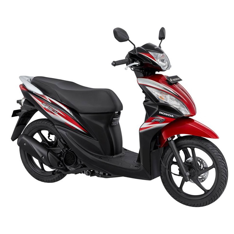 STIKER STRIPING MOTOR SPACY FI 2016 MERAH MAJESTIC RED