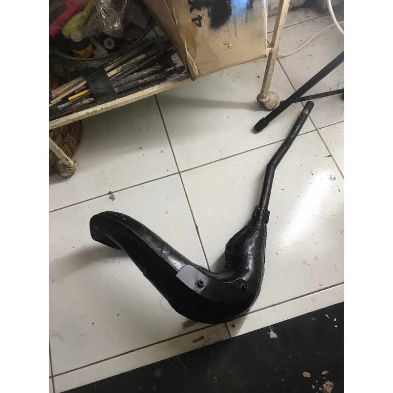 Lambung knalpot Suzuki TS 125