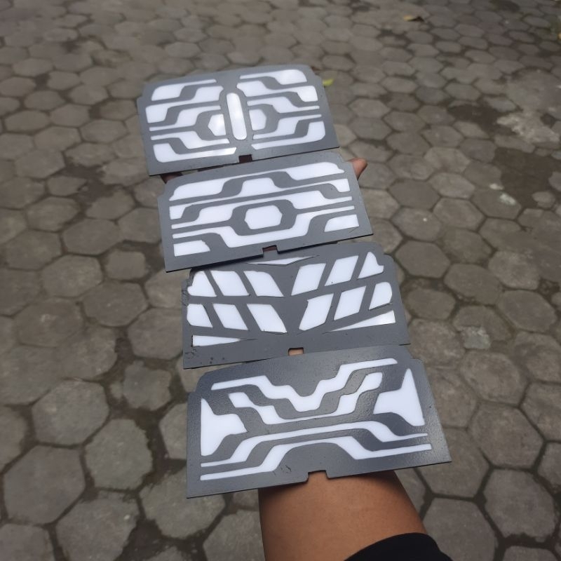 LAYAR MIKA DALAM STOPLAMP LED GL PRO MAX AKRILIK COVER LAMPU BELAKANG