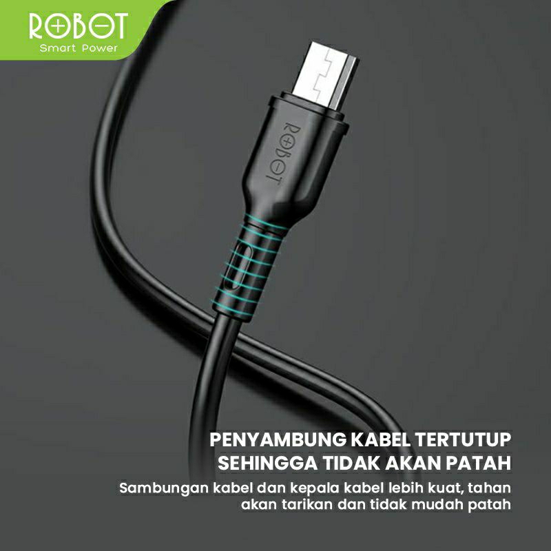 Kabel data Robot Micro USB kabel Flash Charging Adaptor