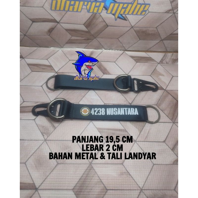 4238 NUSANTARA, SED, ADT, 38, Gantungan kunci 4238 Nusantara, Dogclip, keychain, gantungan kunci pol