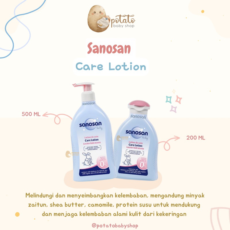 Sanosan Care Lotion 500ml