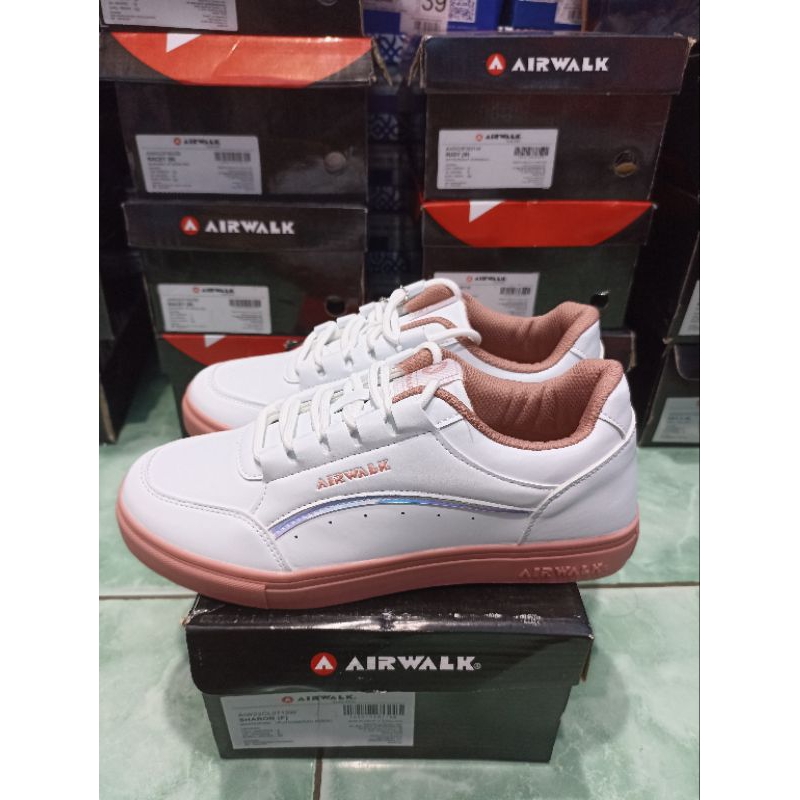 Airwalk Sharon Sepatu Original Putih Pink